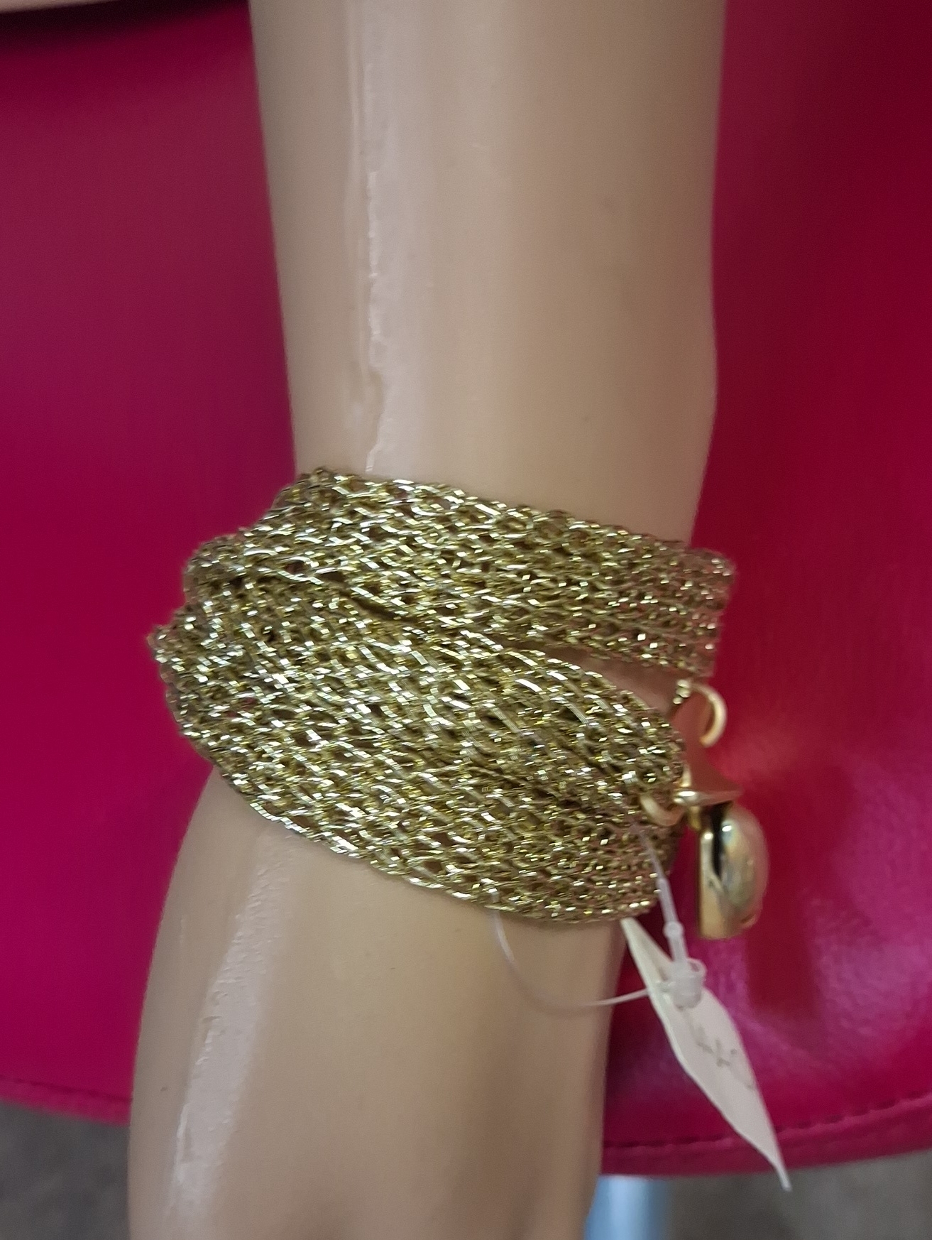Nwt Womens Saachi Mesh Twisted Plate Bracelet — image 3 of 6